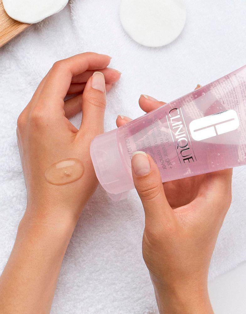 商品Clinique|Clinique 2-In-1 Cleansing Micellar Gel + Light Makeup Remover 150ml,价格¥168,第6张图片详细描述