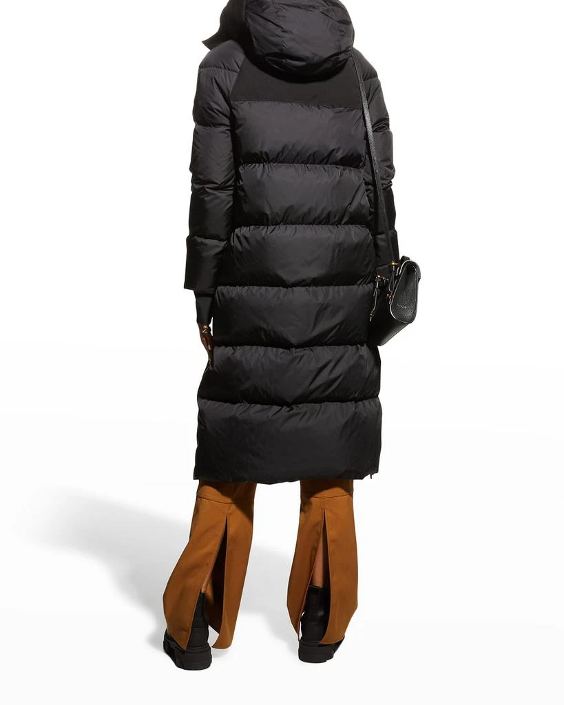 商品Moncler|Heliotrope Long Puffer Coat,价格¥18556,第4张图片详细描述