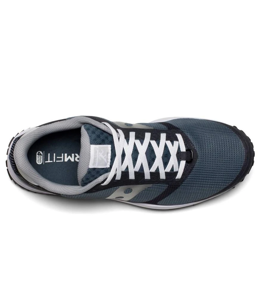 商品Saucony|Men's Peregrine 11 Running Shoes - Medium Width In Navy/silver,价格¥793,第4张图片详细描述