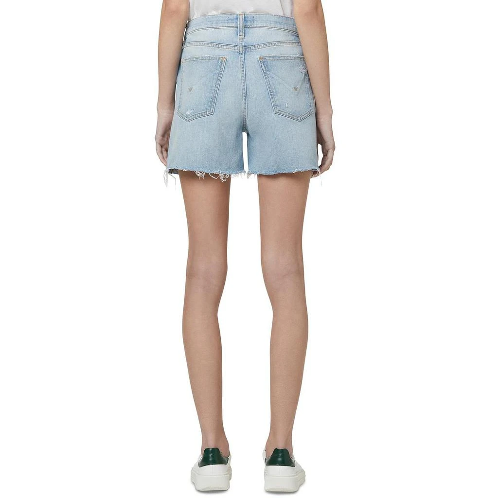 商品Hudson|Hudson Womens Devon Denim Destructed Shorts,价格¥284,第2张图片详细描述