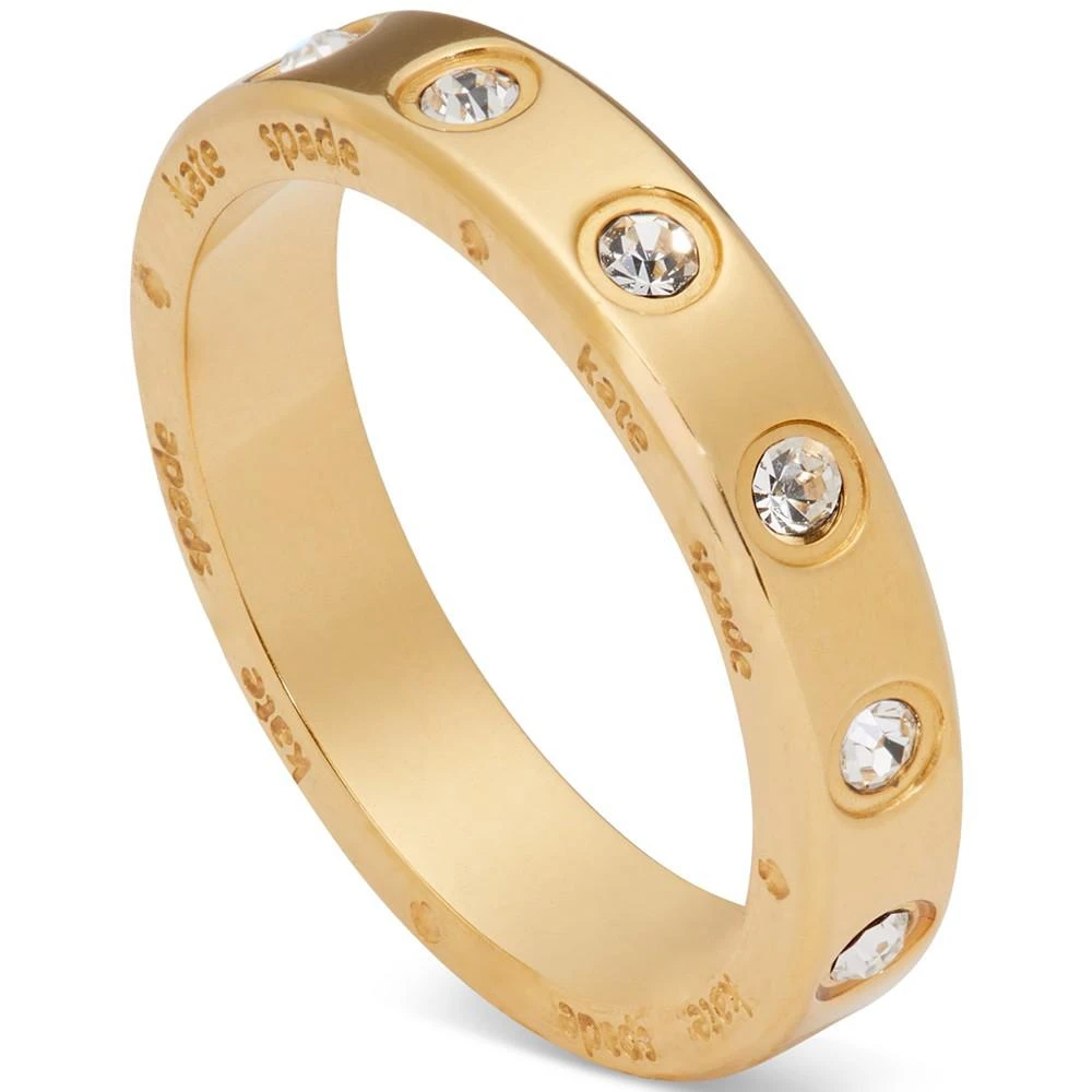 商品Kate Spade|Crystal Bezel Stack Ring,价格¥303,第2张图片详细描述