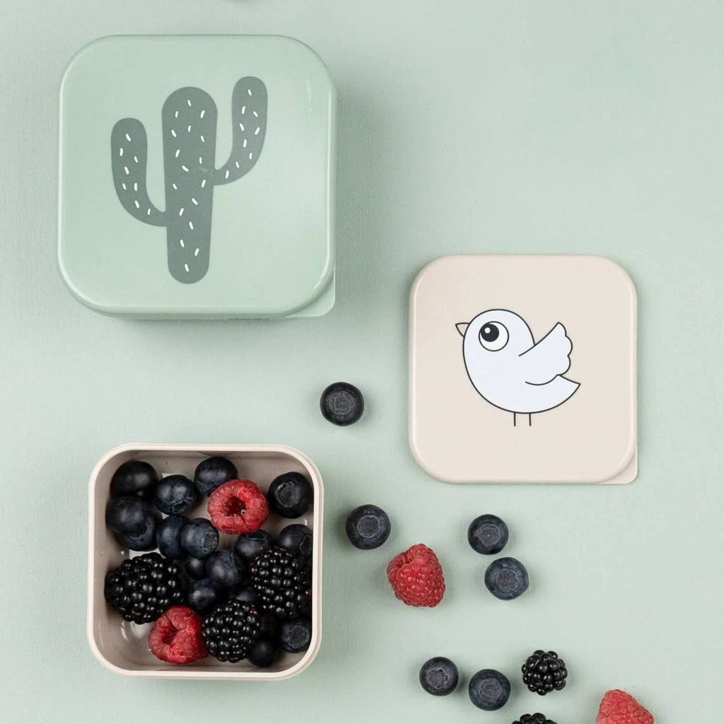 商品Done by Deer|Done by Deer 3 Piece Snack Box Set - Lalee Sand,价格¥59,第3张图片详细描述