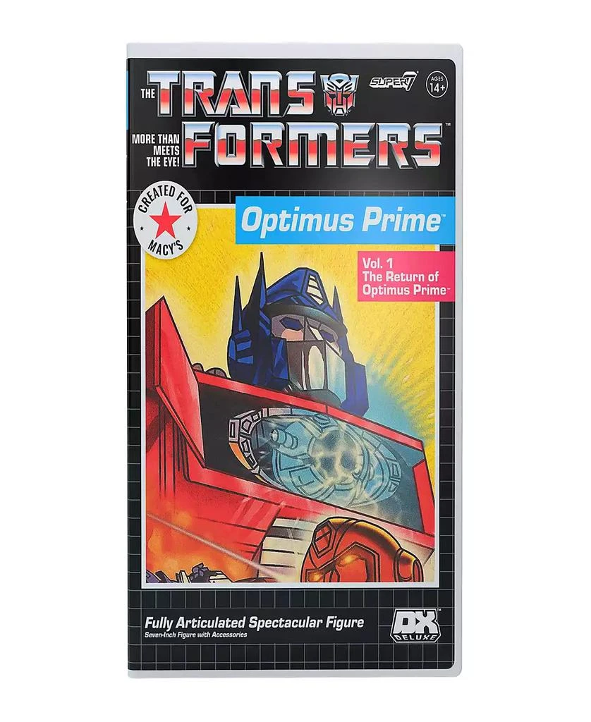 商品Super 7|Transformers Deluxe Wave One Optimus Prime (VHS) Action Figure,价格¥241,第2张图片详细描述