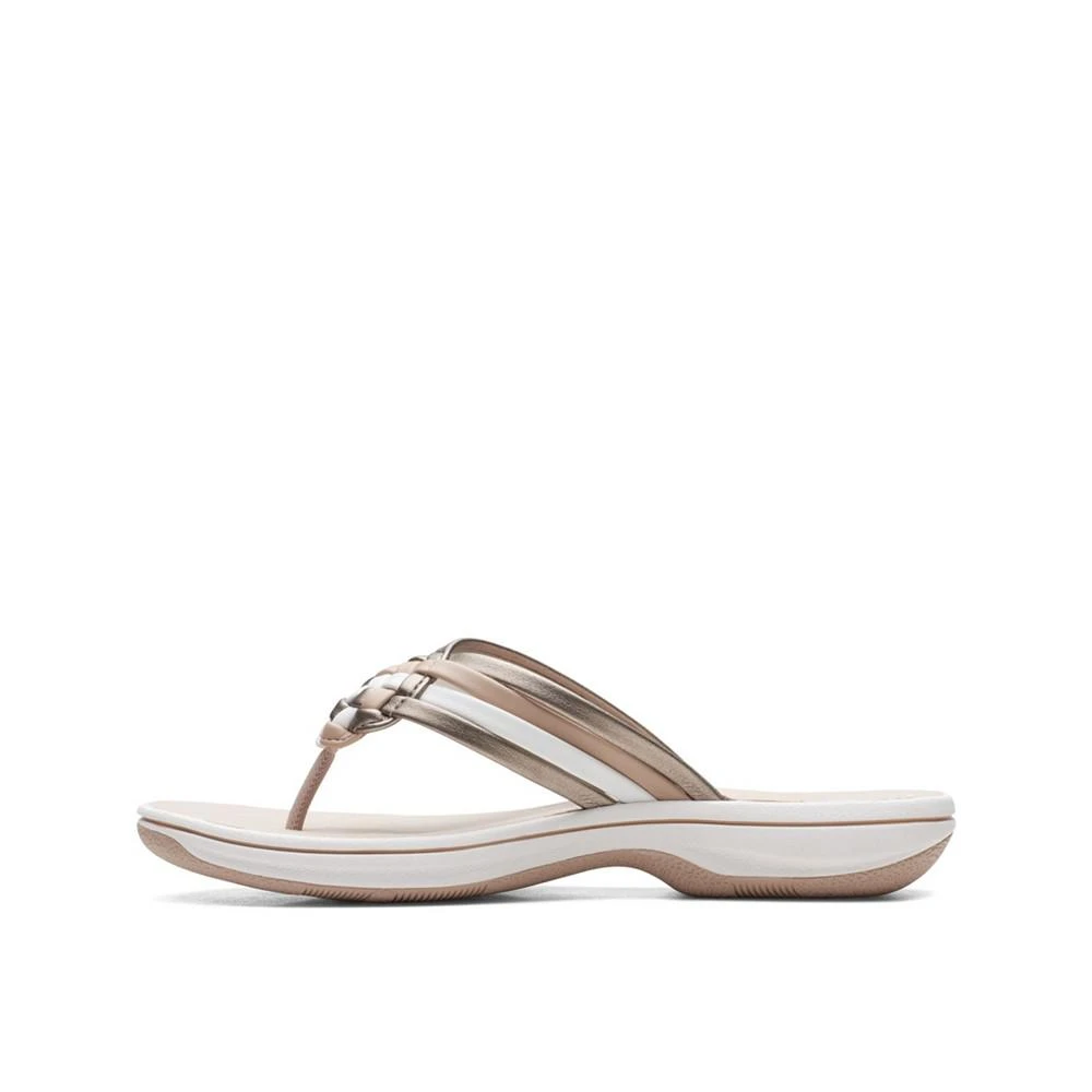 商品Clarks|Women's Cloudstepper Breeze Coral Flip Flops,价格¥407,第5张图片详细描述