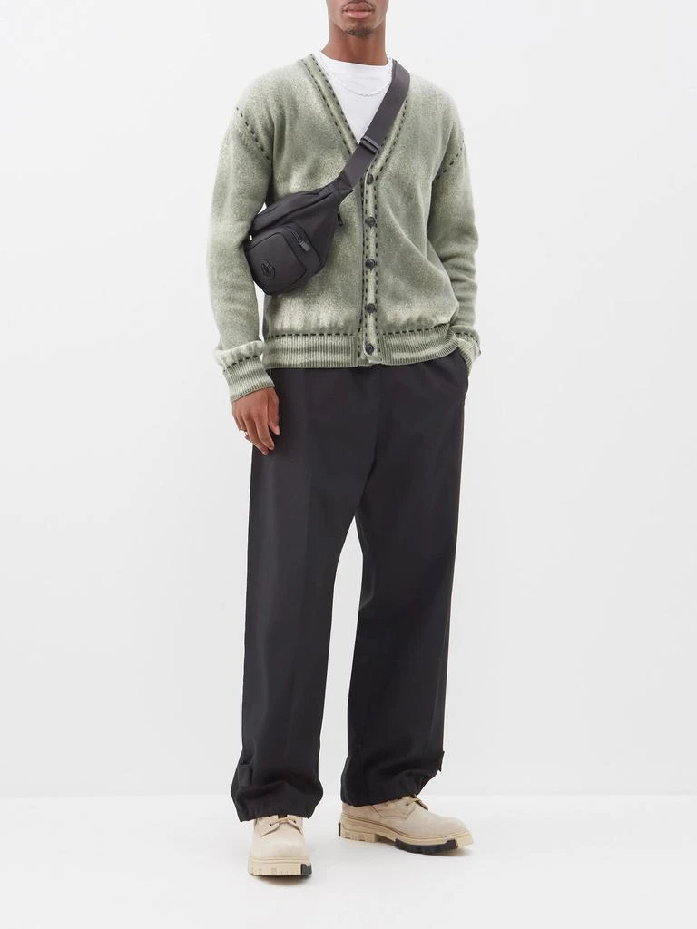商品AMIRI|Garment-dyed cashmere cardigan,价格¥9091,第2张图片详细描述