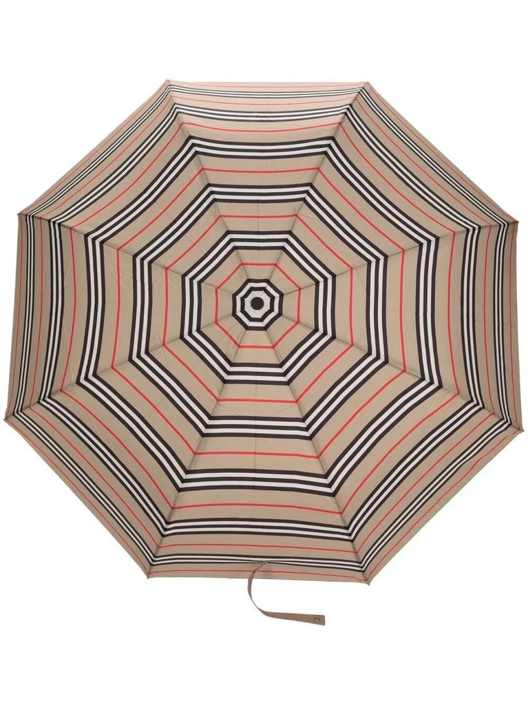 商品Burberry|Logo print folding umbrella,价格¥765,第1张图片