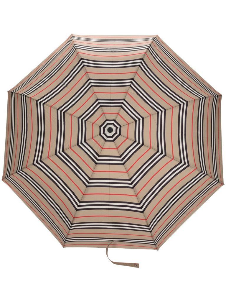 商品Burberry|Logo print folding umbrella,价格¥747,第1张图片