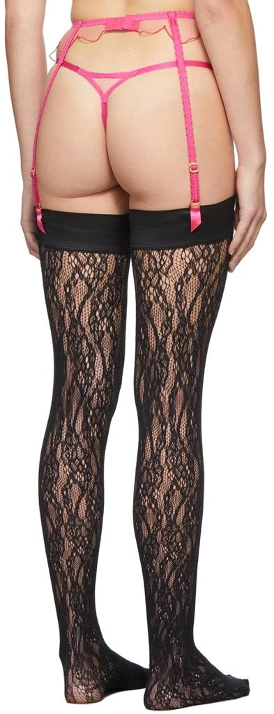 商品L'Agent by Agent Provocateur|Pink & Red Lorna Garter Belt,价格¥788,第3张图片详细描述