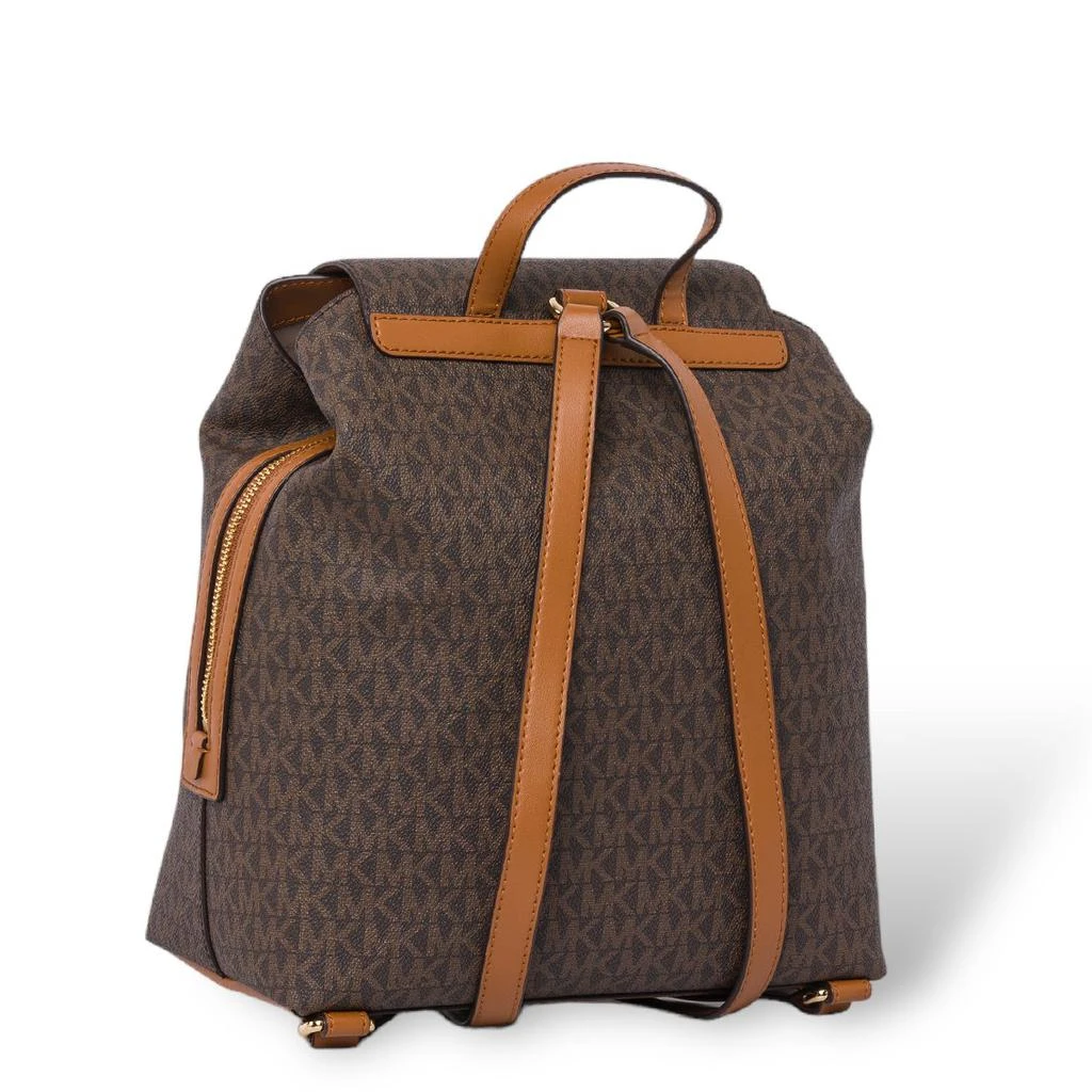 商品Michael Kors|Michael Michael Kors Logo Plaque Monogram-Patterned Backpack,价格¥3093,第2张图片详细描述