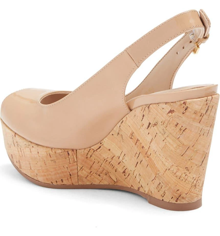 商品Stuart Weitzman|Platform Wedge Sandal,价格¥1428,第2张图片详细描述