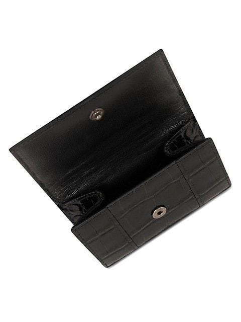 商品Balenciaga|Hourglass Mini Wallet,价格¥3960,第5张图片详细描述