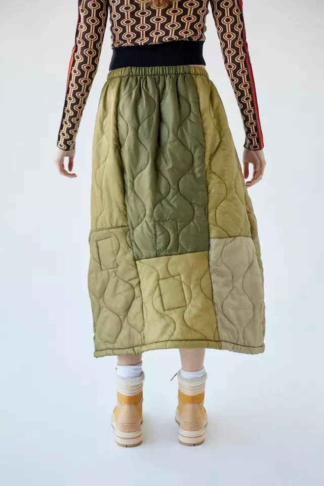 商品Urban Renewal|Urban Renewal Remade Surplus Quilted Skirt,价格¥454,第5张图片详细描述