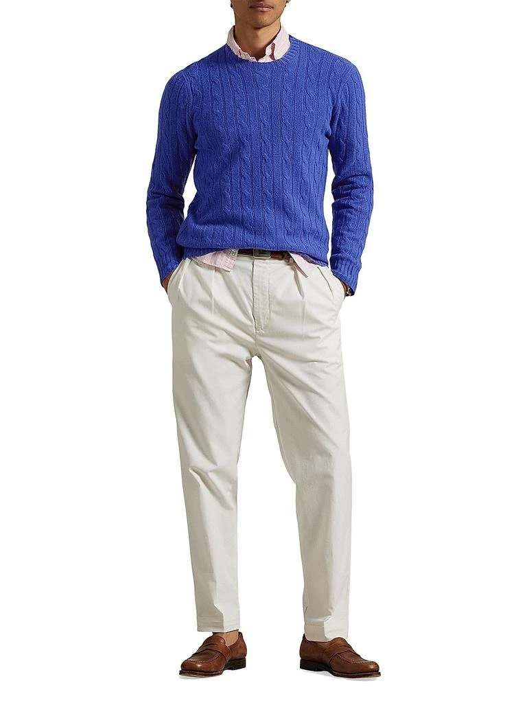 商品Ralph Lauren|Cashmere Cable-Knit Sweater,价格¥3729,第2张图片详细描述