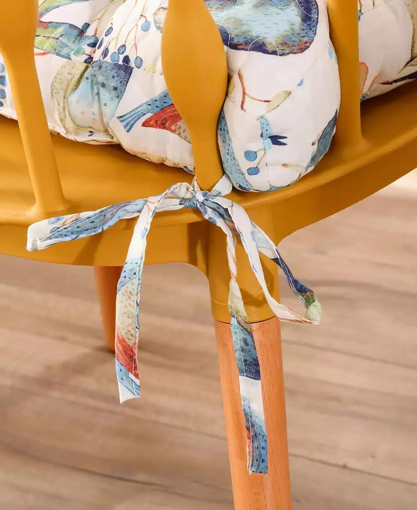 商品Greenland Home Fashions|Willow Triple-Cushioned Chair Pad, 18" x 18",价格¥192,第3张图片详细描述