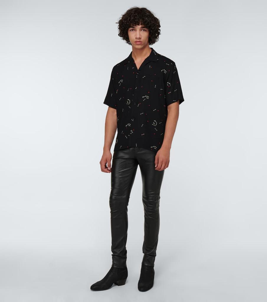 商品Yves Saint Laurent|印花短袖衬衫,价格¥6655,第4张图片详细描述
