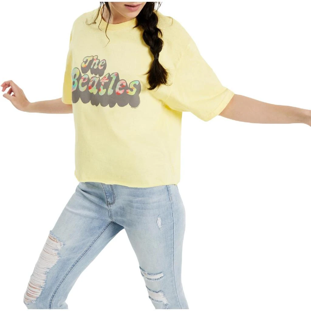 商品Junk Food|Junk Food Womens The Beatles Graphic Cotton T-Shirt,价格¥99,第1张图片