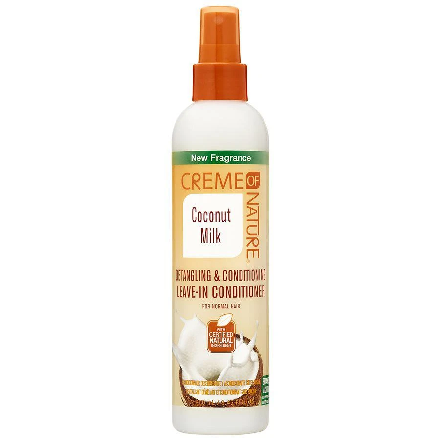 商品Creme Of Nature|Leave In Conditioner Coconut Milk,价格¥33,第1张图片