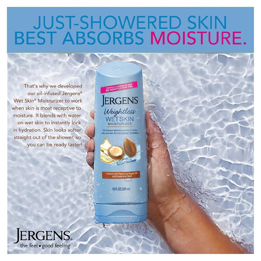 商品Jergens|Wet Skin In-Shower Body Lotion Argan Oil,价格¥65,第5张图片详细描述