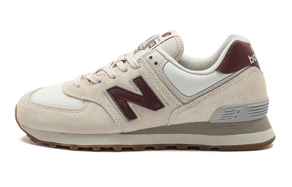 商品[国内直发] New Balance|[预售3天]【定制球鞋】   NB 574 老钱 复古 烟熏蔷薇 奶油草莓 LQ轻便耐磨 低帮跑步鞋 女款 粉棕,价格¥1300,第8张图片详细描述