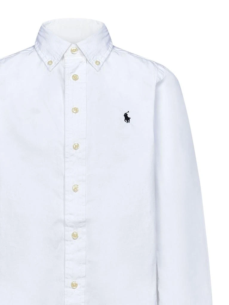 商品Ralph Lauren|Ralph Lauren Kids Pony Buttoned Long-Sleeved Shirt,价格¥401,第3张图片详细描述