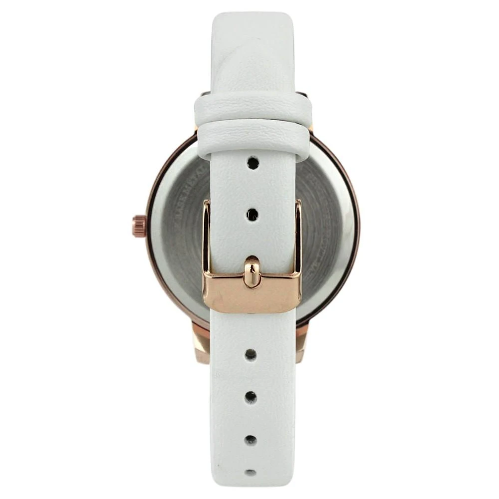 商品INC International|INC International Concepts Women's White Strap Watch 38mm, Created for Macy's,价格¥148,第3张图片详细描述