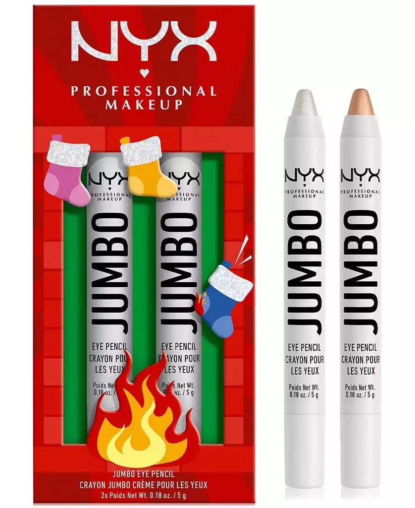 商品NYX Professional Makeup|2-Pc. Jumbo Eye Pencil Set,价格¥46,第1张图片