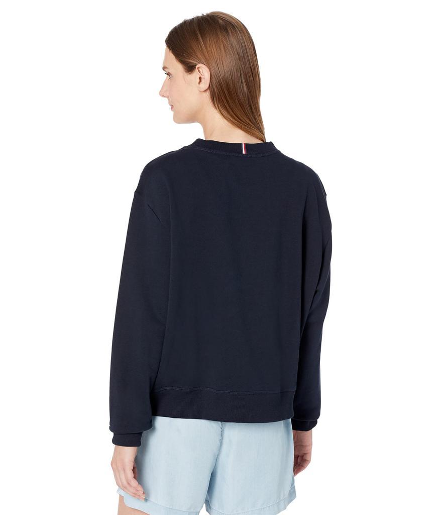商品Tommy Hilfiger|Signature Relaxed Sweatshirt,价格¥347-¥488,第4张图片详细描述