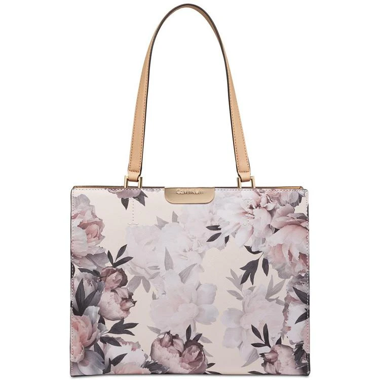 商品Calvin Klein|Lola Medium Leather Tote,价格¥1102,第1张图片