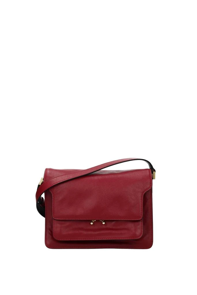 商品Marni|Crossbody Bag Leather Red,价格¥9059,第1张图片