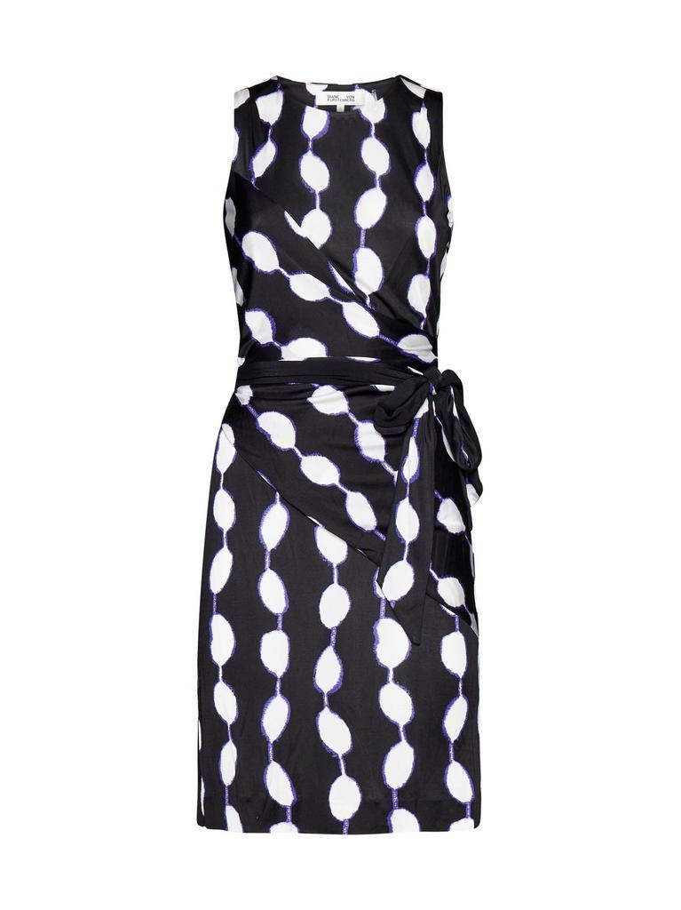 商品Diane von Furstenberg|Diane von Furstenberg Polka Dot Printed Emina Dress,价格¥2479,第1张图片