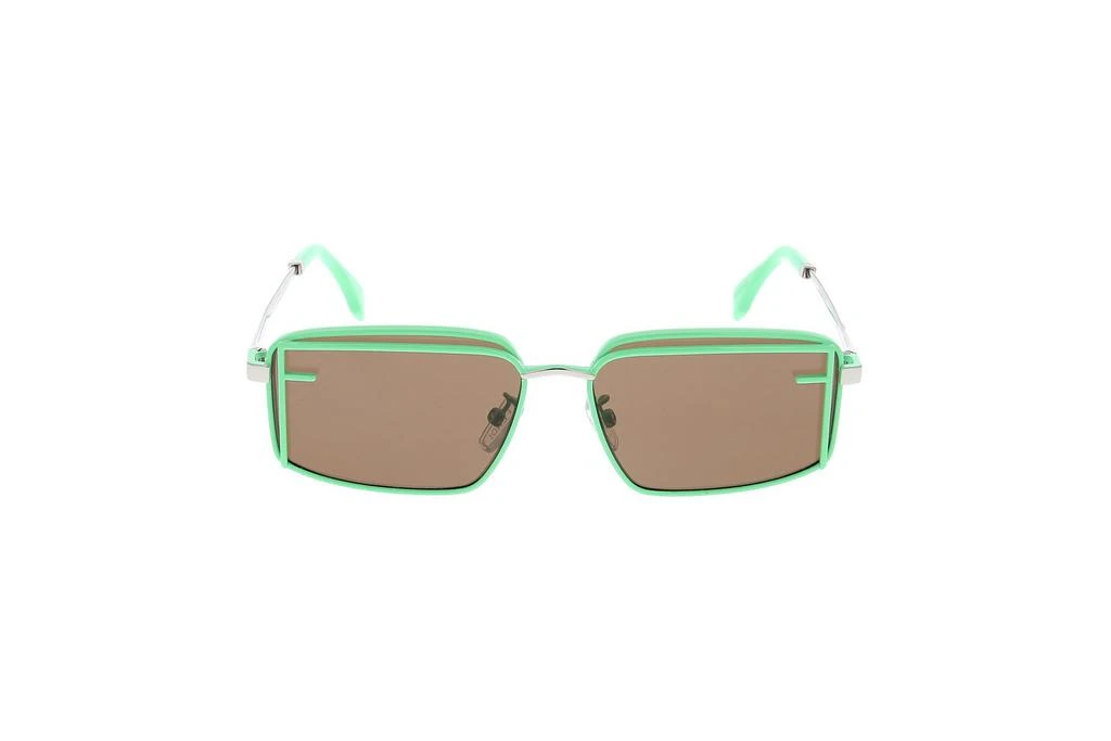 商品Fendi|Fendi Eyewear Rectangular Frame Sunglasses,价格¥2671,第1张图片