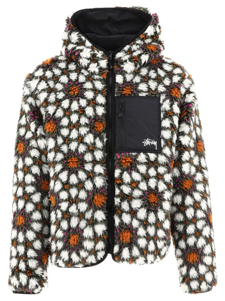 "Pattern" reversible fleece jacket商品第1张图片规格展示