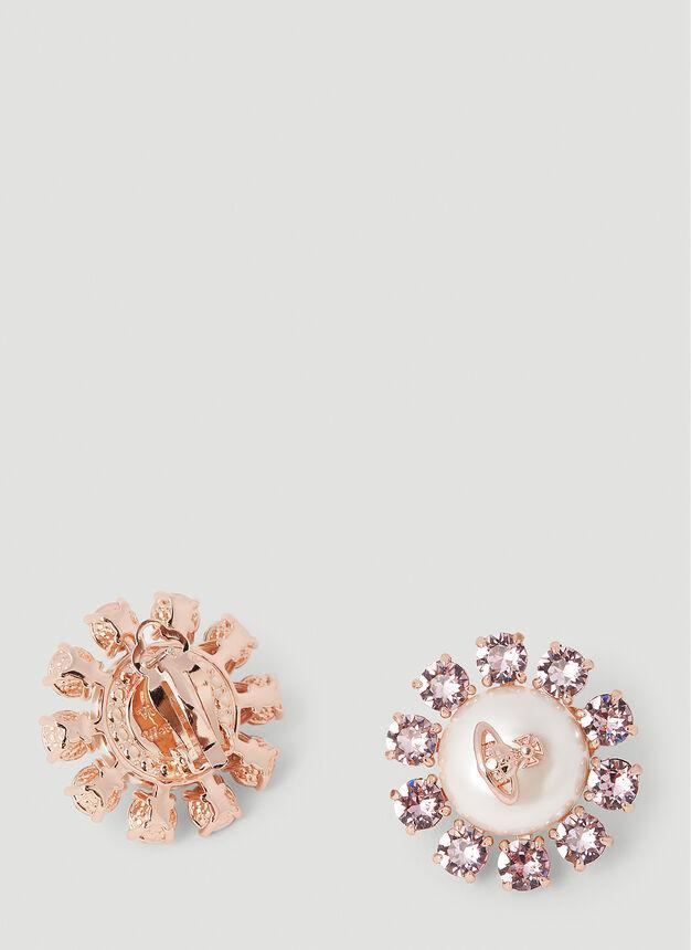 商品Vivienne Westwood|Floealla Earrings in Pink,价格¥1247,第7张图片详细描述