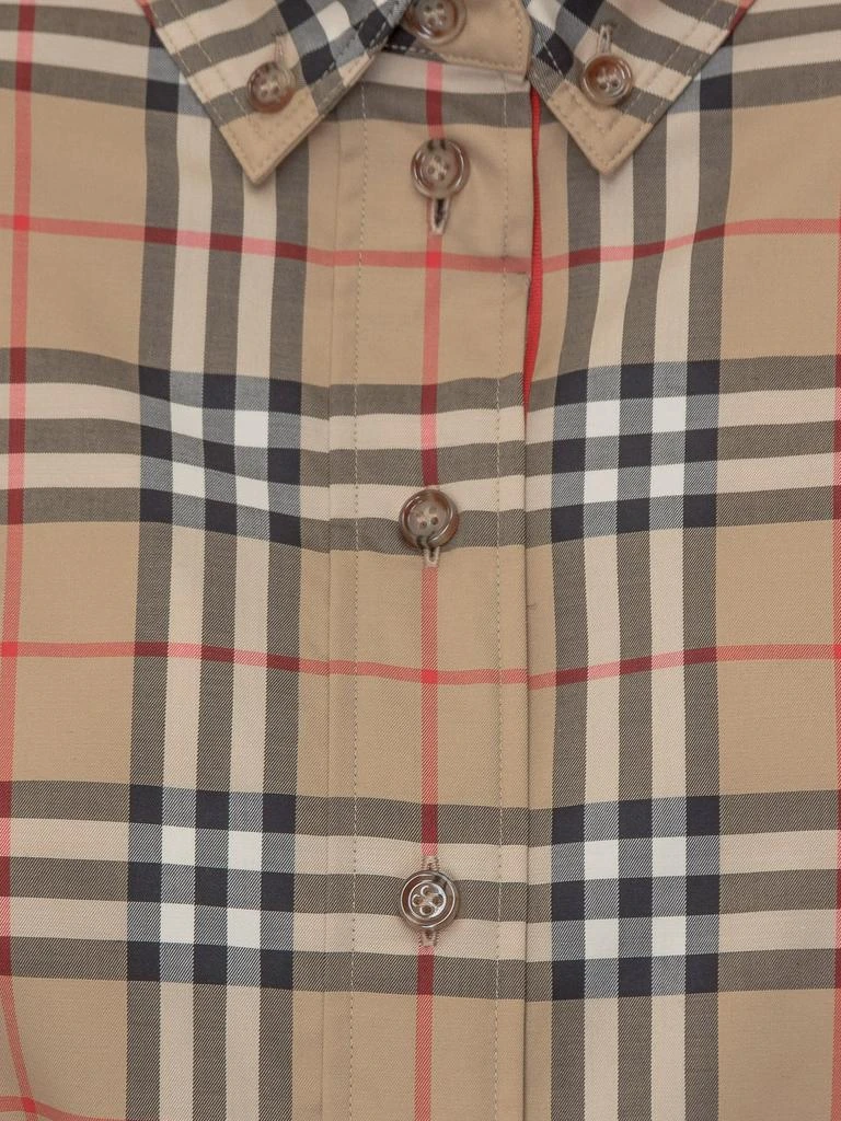 Burberry Checked Tie-Waist Shirt Dress 商品