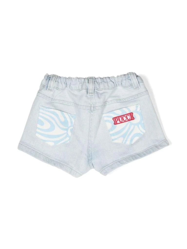 商品Pucci|Emilio  Shorts Blue,价格¥1232,第2张图片详细描述