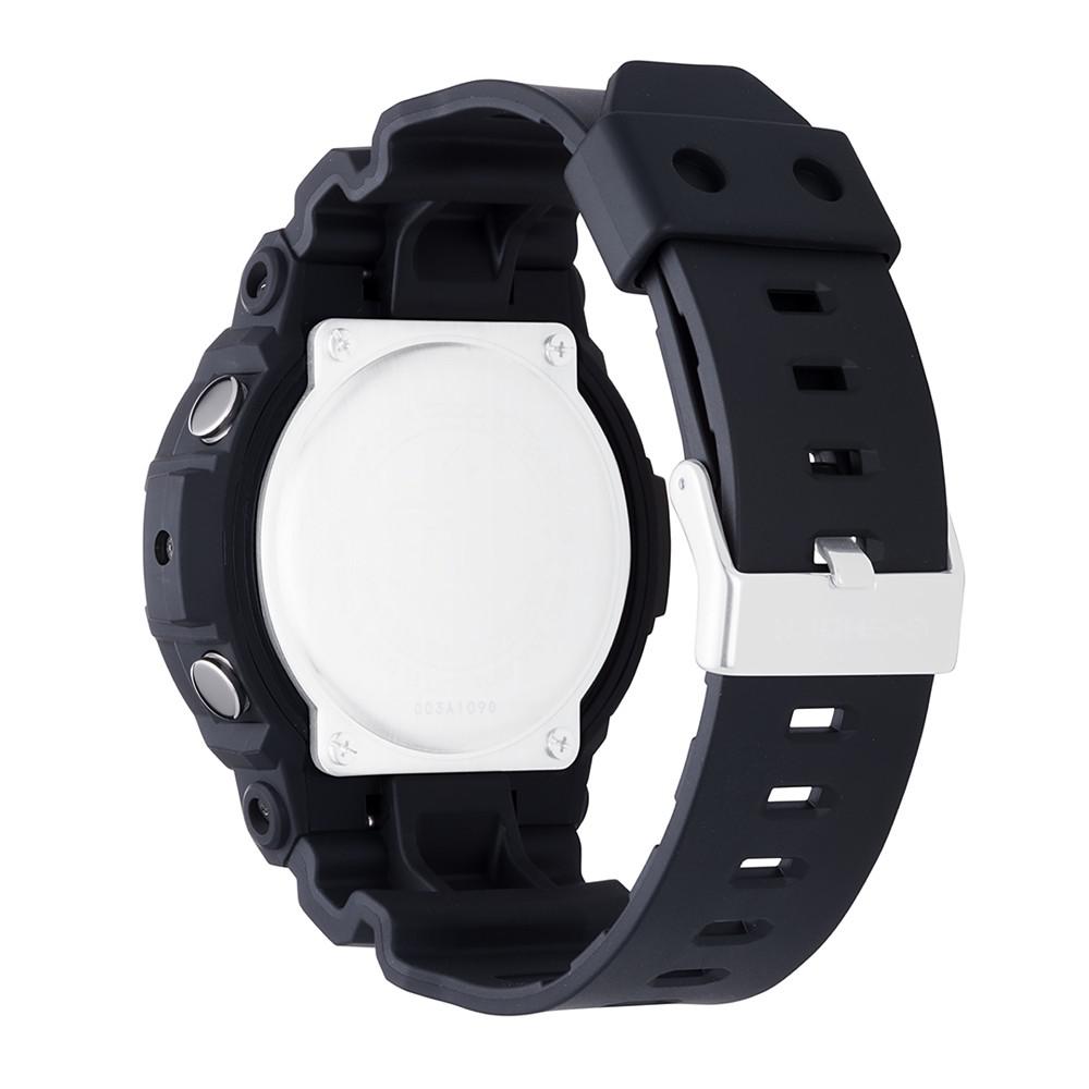 Men's Solar Analog-Digital Black Resin Strap Watch 53mm商品第3张图片规格展示