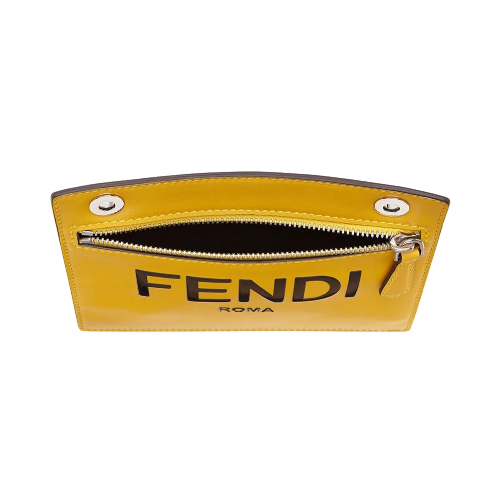FENDI 芬迪 黄色logo字母中性短款钱夹 7AS071-AHUF-F1GML 商品