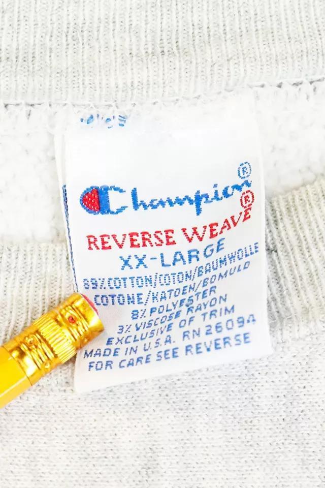 商品CHAMPION|Vintage Champion Reverse Weave Purdue Spellout Crewneck Sweatshirt,价格¥666,第4张图片详细描述