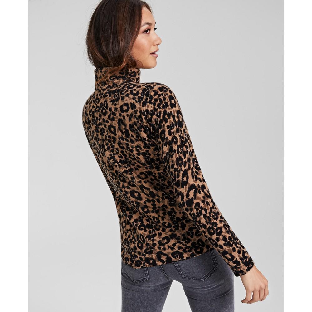 商品Charter Club|Women's 100% Cashmere Turtleneck Sweater, Created for Macy's,价格¥439,第4张图片详细描述