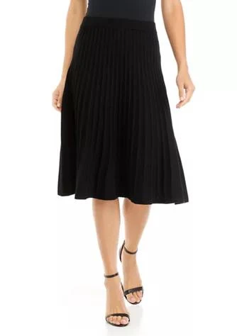 商品Tahari|Womens Pleated Sweater Skirt,价格¥235,第1张图片