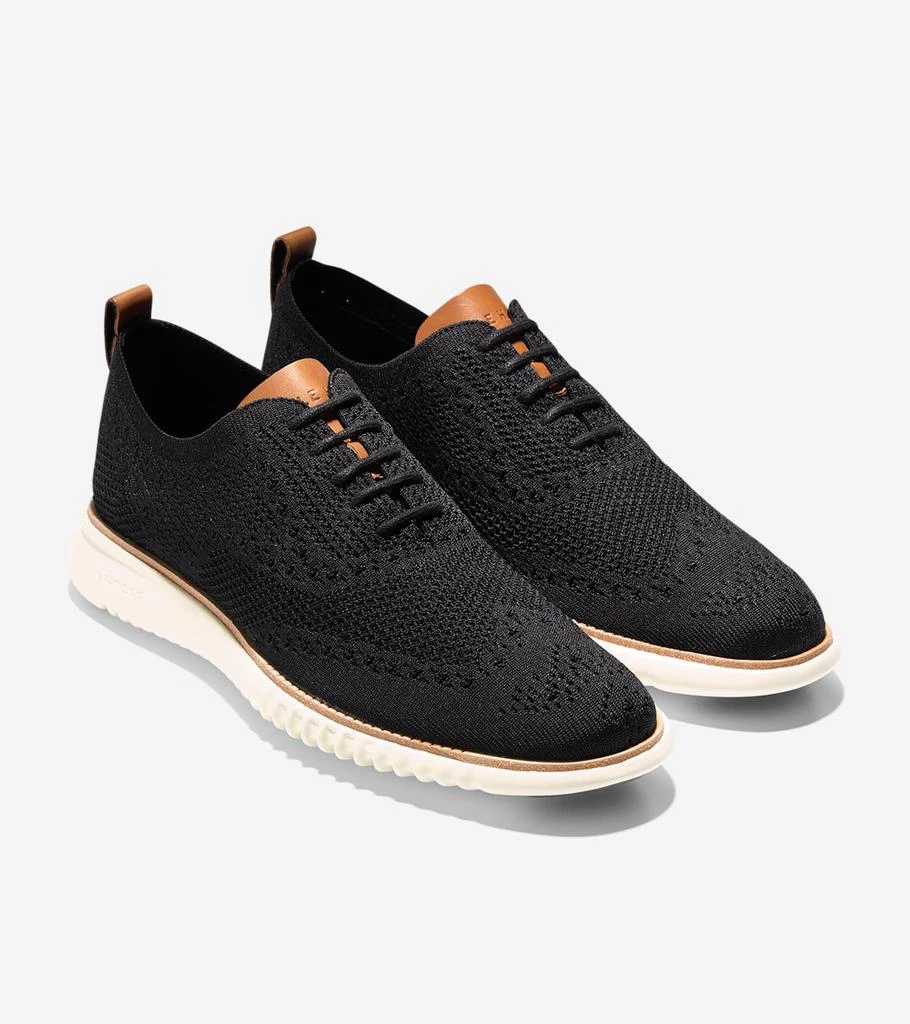 商品Cole Haan|Men's 2.ZEROGRAND Wingtip Oxford,价格¥884,第1张图片