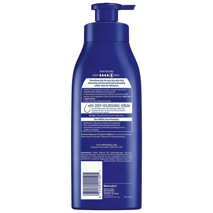 商品Nivea|Essentially Enriched Body Lotion,价格¥73,第2张图片详细描述