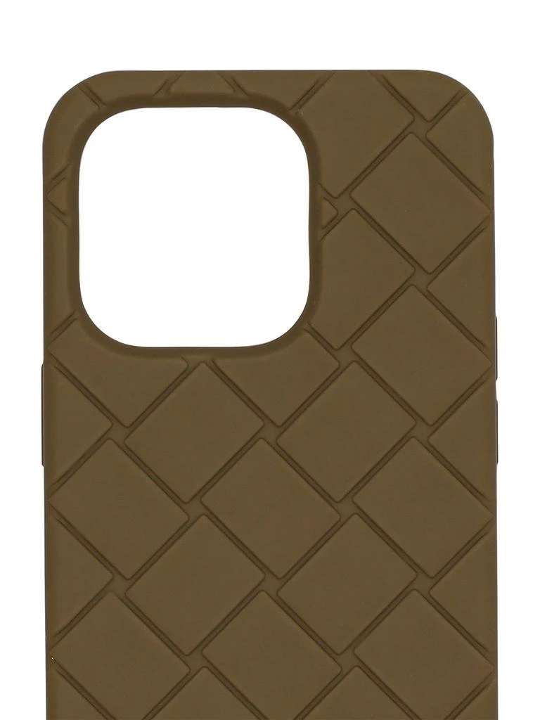 商品Bottega Veneta|Intreccio Silicone Iphone 14 Pro Case,价格¥1934,第1张图片详细描述