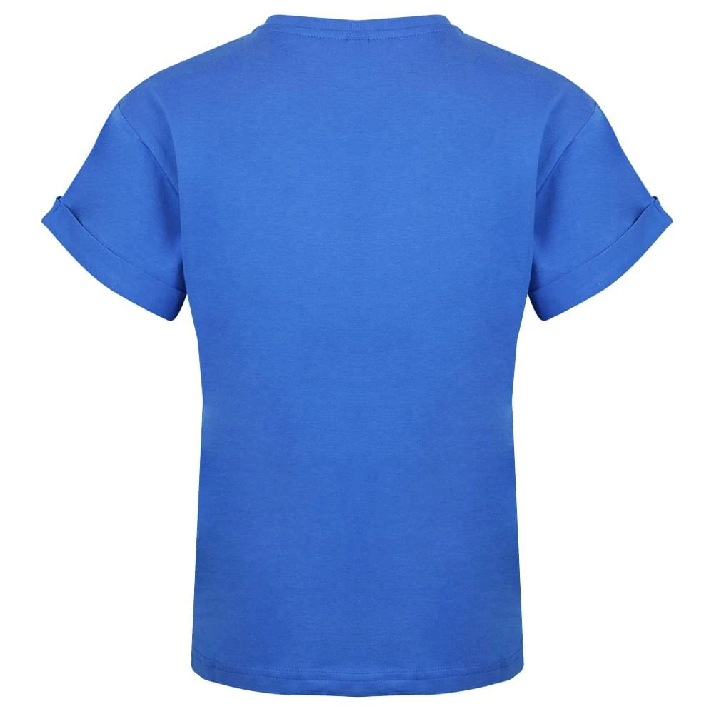 商品Hugo Boss|Electric Blue Short Sleeve Outline Logo T Shirt,价格¥226,第3张图片详细描述