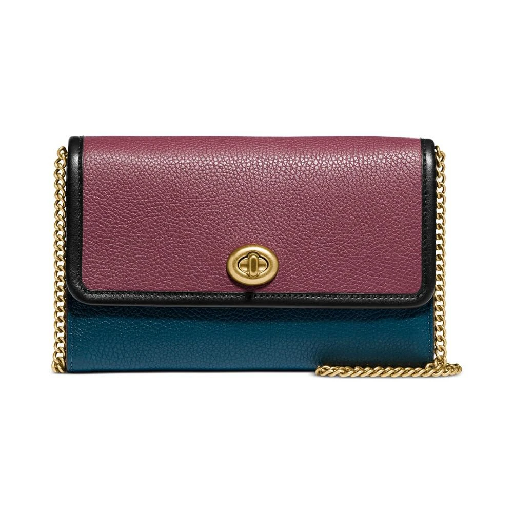 商品Coach|Colorblock Binding Marlow 斜跨包,价格¥869,第1张图片