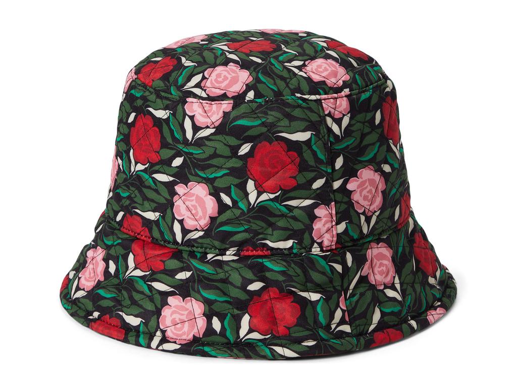 Rose Garden Quilted Nylon Bucket Hat商品第1张图片规格展示