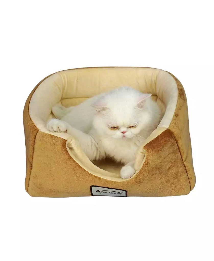 商品Macy's|2-In-1 Cat Bed Cave Shape and Cuddle Pet Bed,价格¥433,第2张图片详细描述