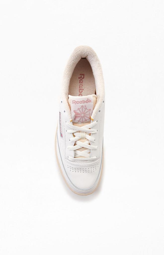 商品Reebok|White & Pink Club C 85 Shoes,价格¥562,第6张图片详细描述