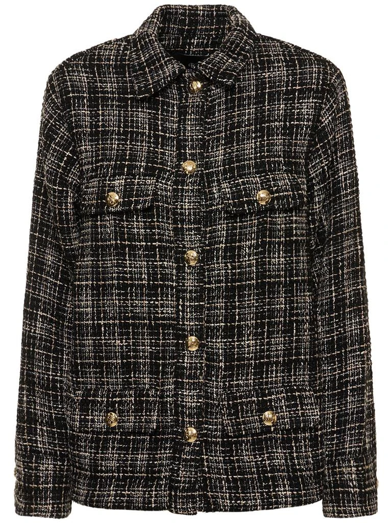 商品ANINE BING|Corey Metallic Plaid Jacket,价格¥1945,第1张图片