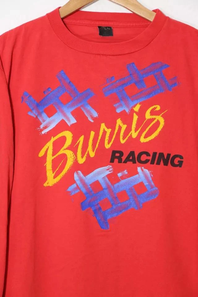 商品Urban Outfitters|Vintage Burris Racing Long Sleeve T-shirt Made in USA,价格¥445,第2张图片详细描述